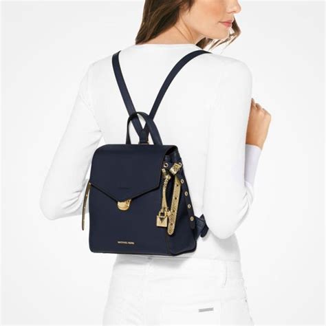 nwt michael kors bristol small leather backpack bag|Bags .